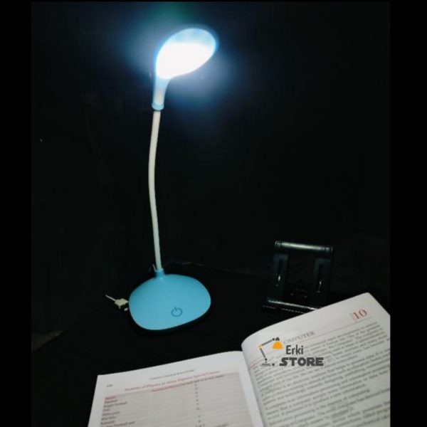 HT Study lamp Rechargeable Led Touch On Off Switch Student Study Reading lamp Study Lamp (Multicolor) - Image 2
